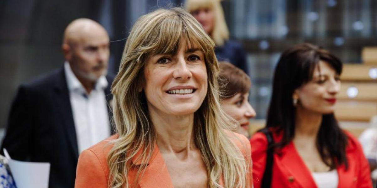 Begoña Gómez, la esposa del jefe de Gobierno español, Pedro Sánchez.