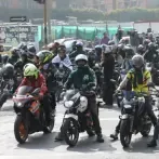 Manifestaciones de moteros en Bogotá