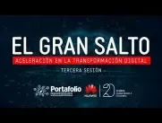 Tercera sesión de El Gran Salto, conversatorios de Portafolio y Huawei sobre la aceleración digital en la economía y los negocios

#Portafolio #ConexionesPortafolio #Económicos

SUSCRÍBETE: https://bit.ly/PortafolioYT 

Síguenos en nuestras redes sociales:
Twitter: https://twitter.com/Portafolioco 
Facebook: https://www.facebook.com/Portafolio.co 
Instagram: https://www.instagram.com/portafolioco 

Portafolio
Portafolio es un medio especializado en temas económicos, empresariales y de negocios de Colombia y el mundo. Obtenga aquí un análisis detallado de hechos económicos coyunturales y conozca las perspectivas de los diferentes sectores de la actividad productiva en el país.

Para mayor información ingresa a: http://www.portafolio.co 

Otros Canales 
El Tiempo: https://www.youtube.com/c/ElTiempo   
CityTv: https://www.youtube.com/c/citytvbogota
Bravíssimo Citytv: https://www.youtube.com/c/BRAVISSIMOCITYTV   
FutbolRed: https://www.youtube.com/c/FutbolRedCO 

El gran salto, aceleración en la transformación digital (tercera sesión) | Portafolio 
https://www.youtube.com/user/PortafolioCO