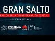 Tercera sesión de El Gran Salto, conversatorios de Portafolio y Huawei sobre la aceleración digital en la economía y los negocios

#Portafolio #ConexionesPortafolio #Económicos

SUSCRÍBETE: https://bit.ly/PortafolioYT 

Síguenos en nuestras redes sociales:
Twitter: https://twitter.com/Portafolioco 
Facebook: https://www.facebook.com/Portafolio.co 
Instagram: https://www.instagram.com/portafolioco 

Portafolio
Portafolio es un medio especializado en temas económicos, empresariales y de negocios de Colombia y el mundo. Obtenga aquí un análisis detallado de hechos económicos coyunturales y conozca las perspectivas de los diferentes sectores de la actividad productiva en el país.

Para mayor información ingresa a: http://www.portafolio.co 

Otros Canales 
El Tiempo: https://www.youtube.com/c/ElTiempo   
CityTv: https://www.youtube.com/c/citytvbogota
Bravíssimo Citytv: https://www.youtube.com/c/BRAVISSIMOCITYTV   
FutbolRed: https://www.youtube.com/c/FutbolRedCO 

El gran salto, aceleración en la transformación digital (tercera sesión) | Portafolio 
https://www.youtube.com/user/PortafolioCO