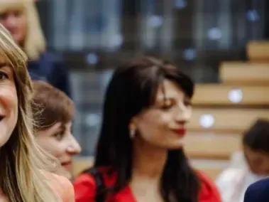 Begoña Gómez, la esposa del jefe de Gobierno español, Pedro Sánchez.