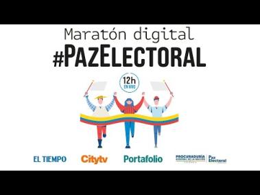 EL TIEMPO y la Procuraduría General de la Nación se unen para realizar una transmisión histórica en Colombia: en esta maratón digital de 12 horas ininterrumpidas hablaremos de la importancia de la realización de las elecciones en 2026 con todas las garantías. 

Durante esta jornada sin precedentes, funcionarios públicos, miembros del Gobierno, empresarios, académicos, jóvenes, expertos internacionales y líderes dialogarán sobre los principales retos de la #PazElectoral. 

Conéctese de 8:00 a.m. a 8:00 p.m. y haga parte de esta gran conversación nacional. 

#PazElectoral #MaratónPazElectoral #Elecciones2026 #Democracia #Transparencia #ColombiaDecide #ForosELTIEMPO #ProcuraduríaGeneral #ElTiempoEnVivo #PeriodismoConPropósito


SUSCRÍBETE: https://bit.ly/PortafolioYT 

Síguenos en nuestras redes sociales:
Twitter: https://twitter.com/Portafolioco 
Facebook: https://www.facebook.com/Portafolio.co 
Instagram: https://www.instagram.com/portafolioco 

Portafolio
Portafolio es un medio especializado en temas económicos, empresariales y de negocios de Colombia y el mundo. Obtenga aquí un análisis detallado de hechos económicos coyunturales y conozca las perspectivas de los diferentes sectores de la actividad productiva en el país.

Para mayor información ingresa a: http://www.portafolio.co 

Otros Canales 
El Tiempo: https://www.youtube.com/c/ElTiempo   
CityTv: https://www.youtube.com/c/citytvbogota
Bravíssimo Citytv: https://www.youtube.com/c/BRAVISSIMOCITYTV   
FutbolRed: https://www.youtube.com/c/FutbolRedCO 



https://www.youtube.com/user/PortafolioCO