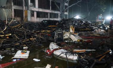 Accidente aéreo India