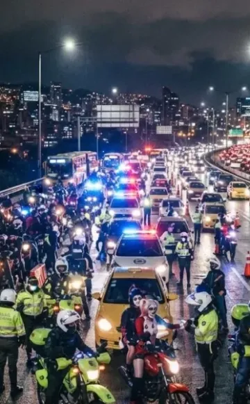 Restricción a motos en Halloween: horarios y corredores viales de Bogotá incluido