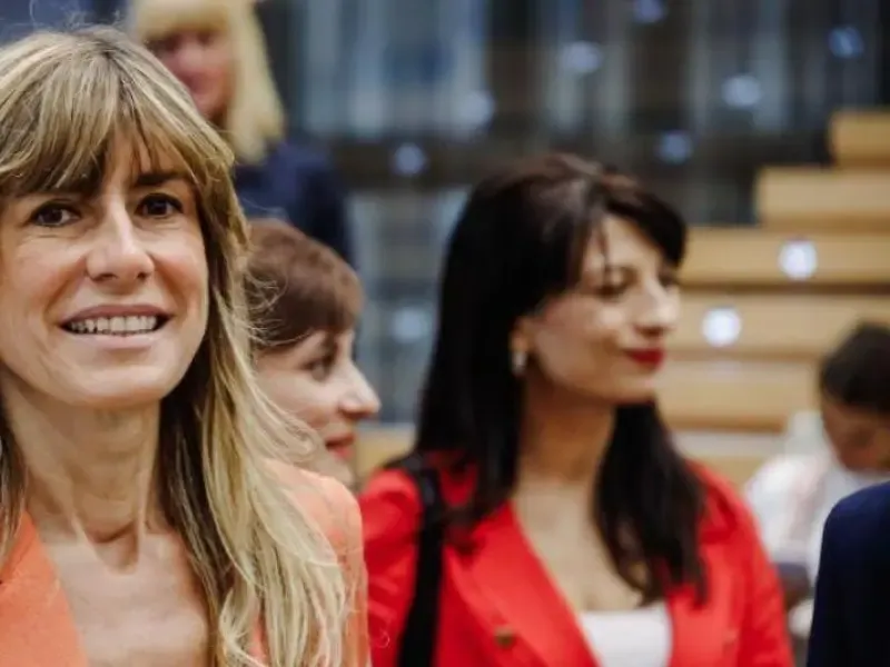 Begoña Gómez, la esposa del jefe de Gobierno español, Pedro Sánchez.