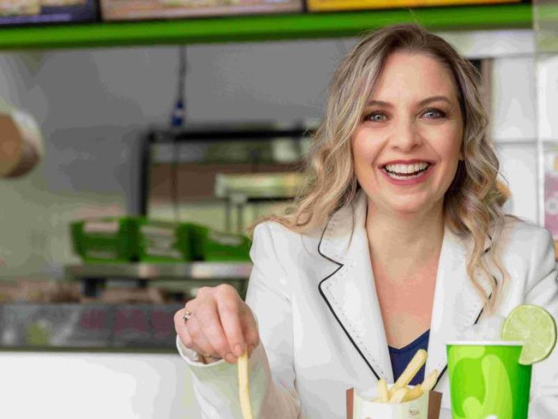 María del Pilar Amorocho Gutiérrez, gerente general de Sándwich Qbano.